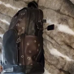 Rare Find Coach Maroon Twinkle BookBag Crosby Backpack 28 in Merlot : r/Coach main image 3